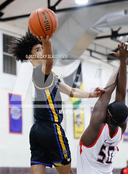 Thumbnail 3 in SIUE East St. Louis Charter vs. Hancock photogallery.