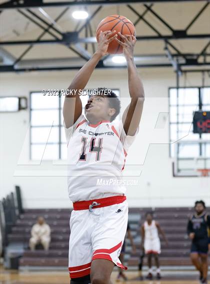 Thumbnail 1 in SIUE East St. Louis Charter vs. Hancock photogallery.