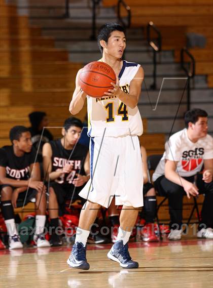 Thumbnail 1 in South Gate vs. Alhambra (Whittier Holiday Invitational) photogallery.