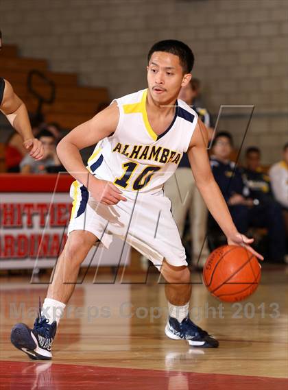 Thumbnail 2 in South Gate vs. Alhambra (Whittier Holiday Invitational) photogallery.