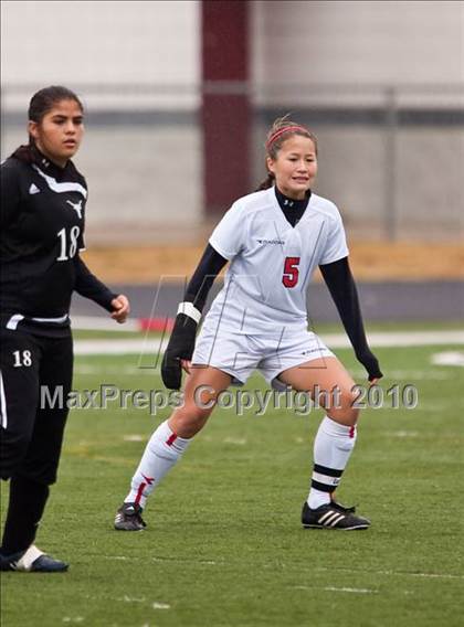 Thumbnail 2 in Dobie vs Dawson (Pearland ISD Soccer Shootout) photogallery.