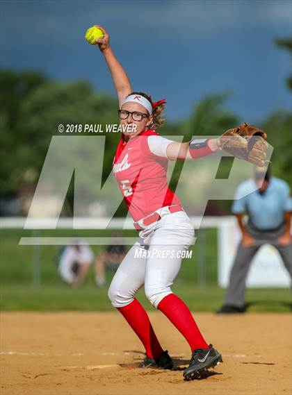 Thumbnail 3 in Holy Redeemer vs. Loyalsock Township (PIAA 3A First Round Playoff) photogallery.