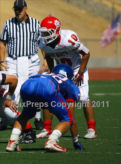 Thumbnail 1 in St. Mary's vs. Christian Brothers (Battle at the Capital) photogallery.