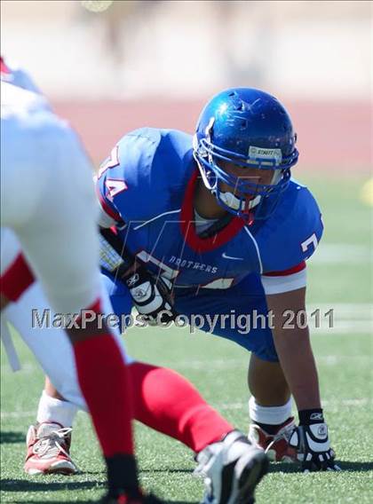 Thumbnail 2 in St. Mary's vs. Christian Brothers (Battle at the Capital) photogallery.