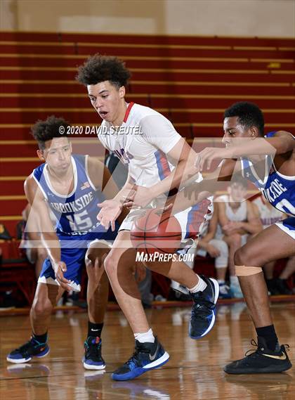 Thumbnail 1 in Brookside Christian vs. Folsom (Father Kelly Tribute) photogallery.