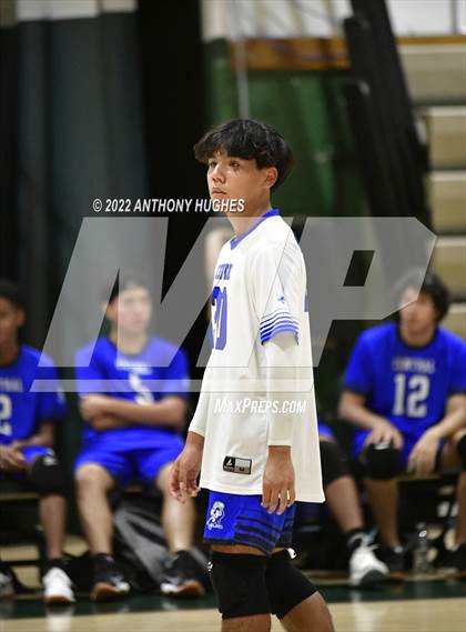 Thumbnail 1 in Valley Stream Central vs Elmont Memorial photogallery.
