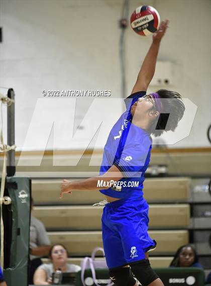 Thumbnail 1 in Valley Stream Central vs Elmont Memorial photogallery.