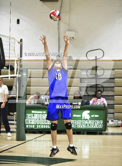 Thumbnail 1 in Valley Stream Central vs Elmont Memorial photogallery.