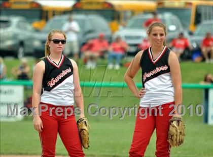 Thumbnail 2 in Mechanicville vs Chenango Valley (NYSPHSAA Class B Semifinal) photogallery.