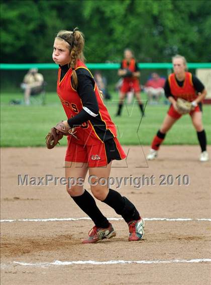 Thumbnail 2 in Mechanicville vs Chenango Valley (NYSPHSAA Class B Semifinal) photogallery.