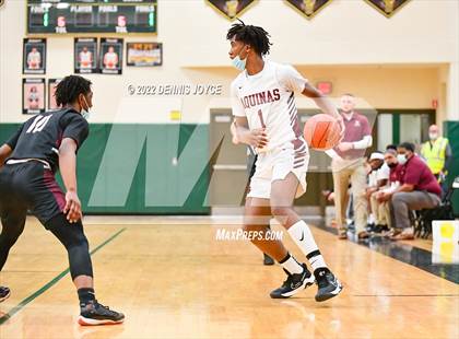 Thumbnail 3 in Edison Tech @ Aquinas Institute (NYSPHSAA Section V Class AA Semifinal) photogallery.