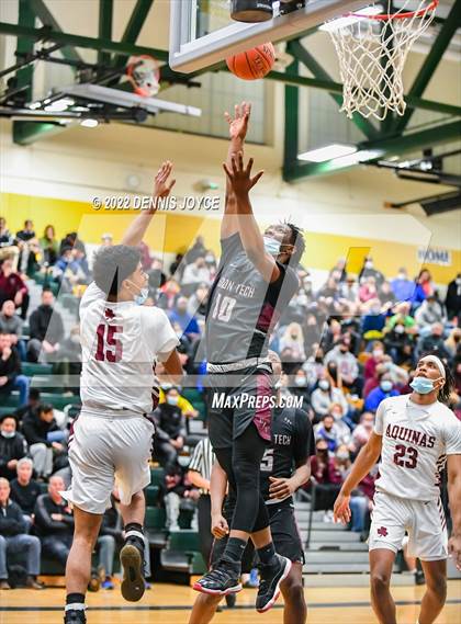 Thumbnail 3 in Edison Tech @ Aquinas Institute (NYSPHSAA Section V Class AA Semifinal) photogallery.