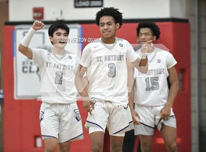 Thumbnail 1 in Capistrano Valley Christian vs. St. Anthony (State Preview Classic) photogallery.