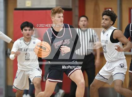 Thumbnail 1 in Capistrano Valley Christian vs. St. Anthony (State Preview Classic) photogallery.