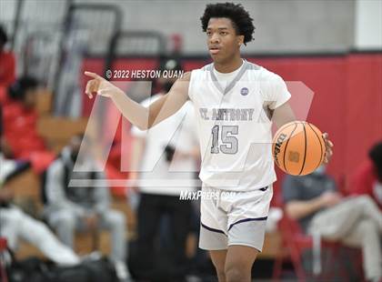 Thumbnail 2 in Capistrano Valley Christian vs. St. Anthony (State Preview Classic) photogallery.