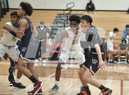 Thumbnail 3 in Capistrano Valley Christian vs. St. Anthony (State Preview Classic) photogallery.