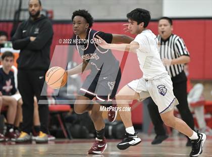 Thumbnail 1 in Capistrano Valley Christian vs. St. Anthony (State Preview Classic) photogallery.