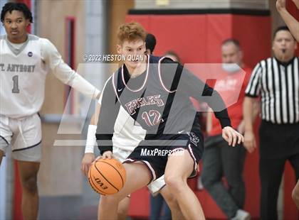 Thumbnail 2 in Capistrano Valley Christian vs. St. Anthony (State Preview Classic) photogallery.