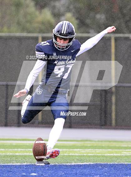 Thumbnail 3 in Tamalpais @ Marin Catholic (CIF NCS D3 Semi-Final) photogallery.