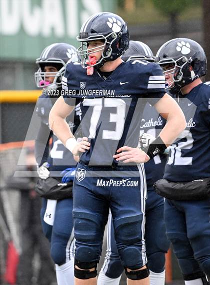 Thumbnail 1 in Tamalpais @ Marin Catholic (CIF NCS D3 Semi-Final) photogallery.