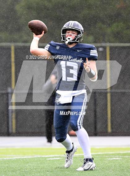 Thumbnail 3 in Tamalpais @ Marin Catholic (CIF NCS D3 Semi-Final) photogallery.