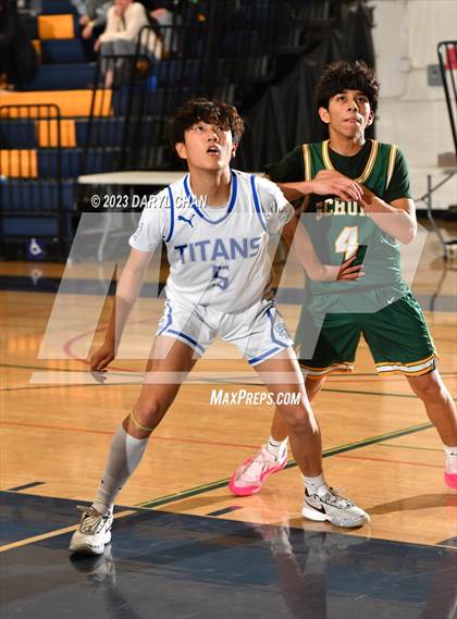 Thumbnail 2 in San Marino vs Schurr  (San Gabriel Winter Classics Tournament) photogallery.