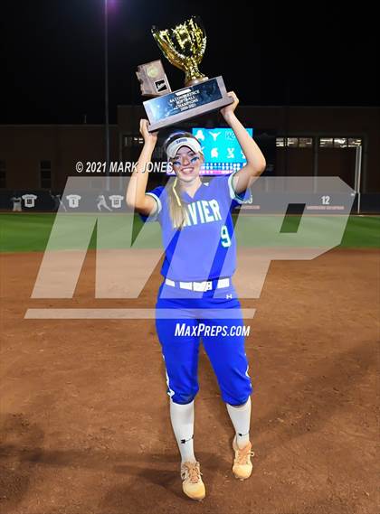 Thumbnail 1 in  Xavier College Prep vs. Red Mountain (AIA 6A Final - Awards) photogallery.