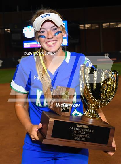 Thumbnail 3 in  Xavier College Prep vs. Red Mountain (AIA 6A Final - Awards) photogallery.