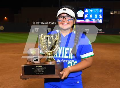 Thumbnail 1 in  Xavier College Prep vs. Red Mountain (AIA 6A Final - Awards) photogallery.