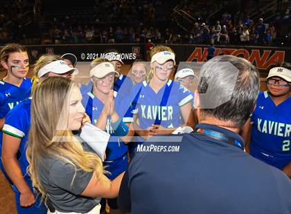Thumbnail 1 in  Xavier College Prep vs. Red Mountain (AIA 6A Final - Awards) photogallery.