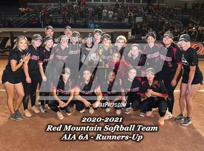 Thumbnail 1 in  Xavier College Prep vs. Red Mountain (AIA 6A Final - Awards) photogallery.