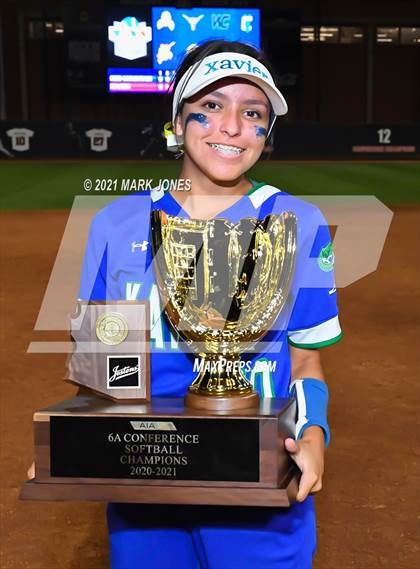 Thumbnail 3 in  Xavier College Prep vs. Red Mountain (AIA 6A Final - Awards) photogallery.