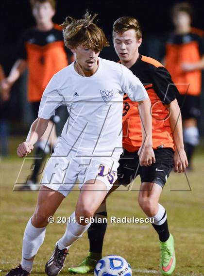 Thumbnail 2 in Broughton vs. New Hanover (NCHSAA 4A East Regional Final) photogallery.