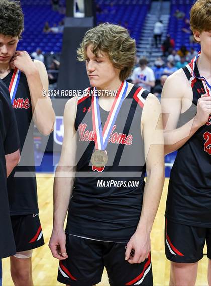 Thumbnail 2 in Lipan vs. New Home (UIL 2A Basketball Semifinal Medal Ceremony) photogallery.