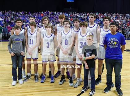 Thumbnail 1 in Lipan vs. New Home (UIL 2A Basketball Semifinal Medal Ceremony) photogallery.