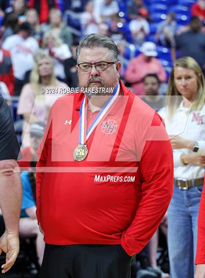 Thumbnail 2 in Lipan vs. New Home (UIL 2A Basketball Semifinal Medal Ceremony) photogallery.