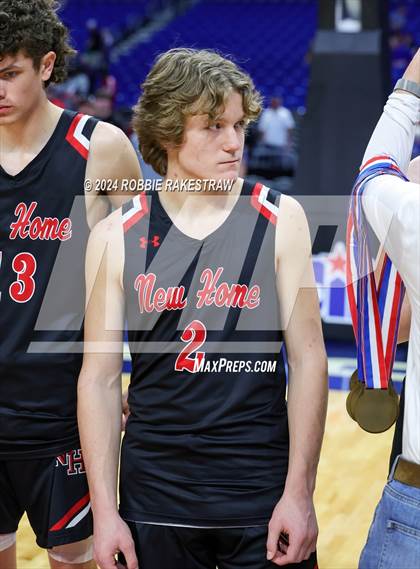 Thumbnail 2 in Lipan vs. New Home (UIL 2A Basketball Semifinal Medal Ceremony) photogallery.