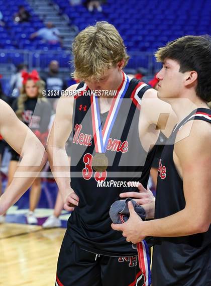 Thumbnail 2 in Lipan vs. New Home (UIL 2A Basketball Semifinal Medal Ceremony) photogallery.