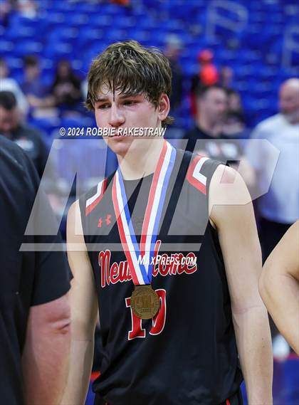 Thumbnail 3 in Lipan vs. New Home (UIL 2A Basketball Semifinal Medal Ceremony) photogallery.