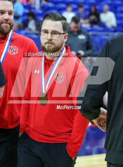 Thumbnail 3 in Lipan vs. New Home (UIL 2A Basketball Semifinal Medal Ceremony) photogallery.