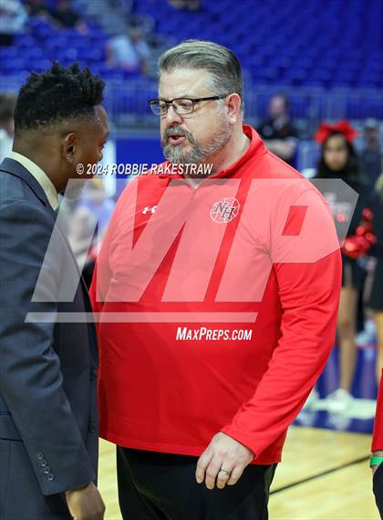 Thumbnail 3 in Lipan vs. New Home (UIL 2A Basketball Semifinal Medal Ceremony) photogallery.