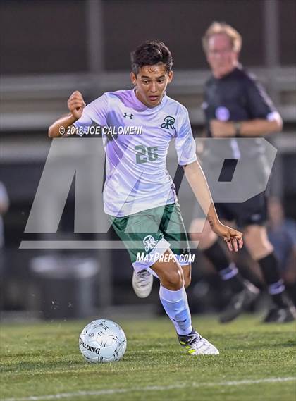 Thumbnail 2 in Reagan [Ronald] vs Juarez-Lincoln (Class 6A Region 4 Semifinal) photogallery.