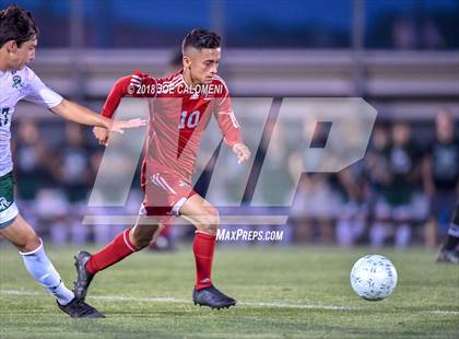 Thumbnail 2 in Reagan [Ronald] vs Juarez-Lincoln (Class 6A Region 4 Semifinal) photogallery.