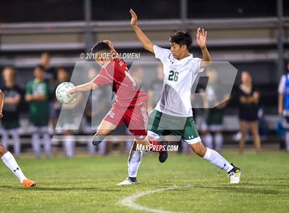 Thumbnail 1 in Reagan [Ronald] vs Juarez-Lincoln (Class 6A Region 4 Semifinal) photogallery.
