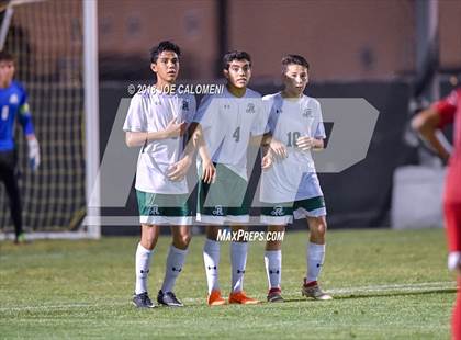 Thumbnail 2 in Reagan [Ronald] vs Juarez-Lincoln (Class 6A Region 4 Semifinal) photogallery.