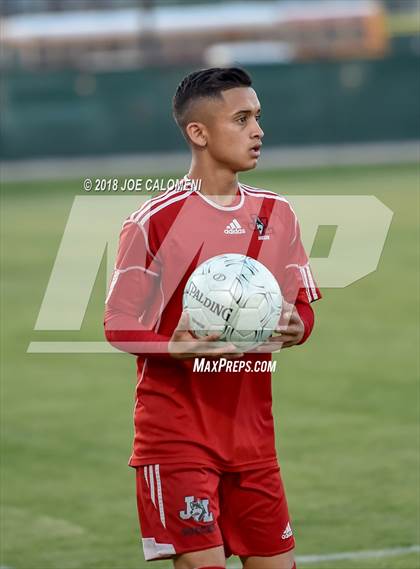 Thumbnail 1 in Reagan [Ronald] vs Juarez-Lincoln (Class 6A Region 4 Semifinal) photogallery.