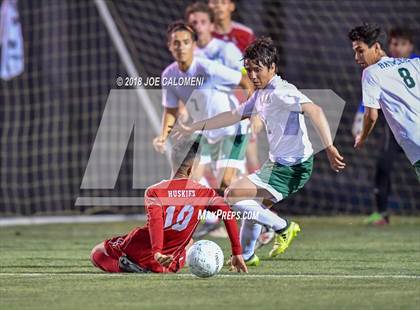 Thumbnail 2 in Reagan [Ronald] vs Juarez-Lincoln (Class 6A Region 4 Semifinal) photogallery.