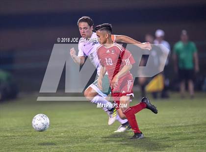 Thumbnail 2 in Reagan [Ronald] vs Juarez-Lincoln (Class 6A Region 4 Semifinal) photogallery.