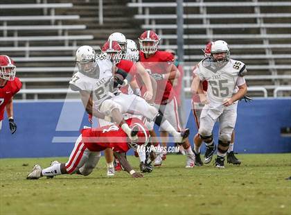 Thumbnail 2 in Plano East vs. Lake Highlands (Cotton Bowl Prep Showcase) photogallery.
