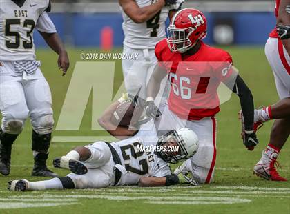 Thumbnail 2 in Plano East vs. Lake Highlands (Cotton Bowl Prep Showcase) photogallery.